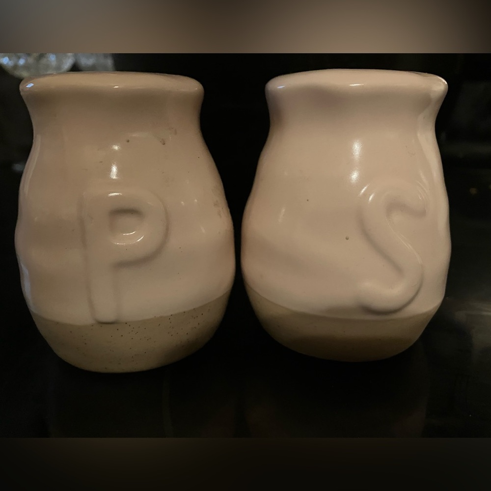Vintage Ceramic Salt and Pepper Shakers